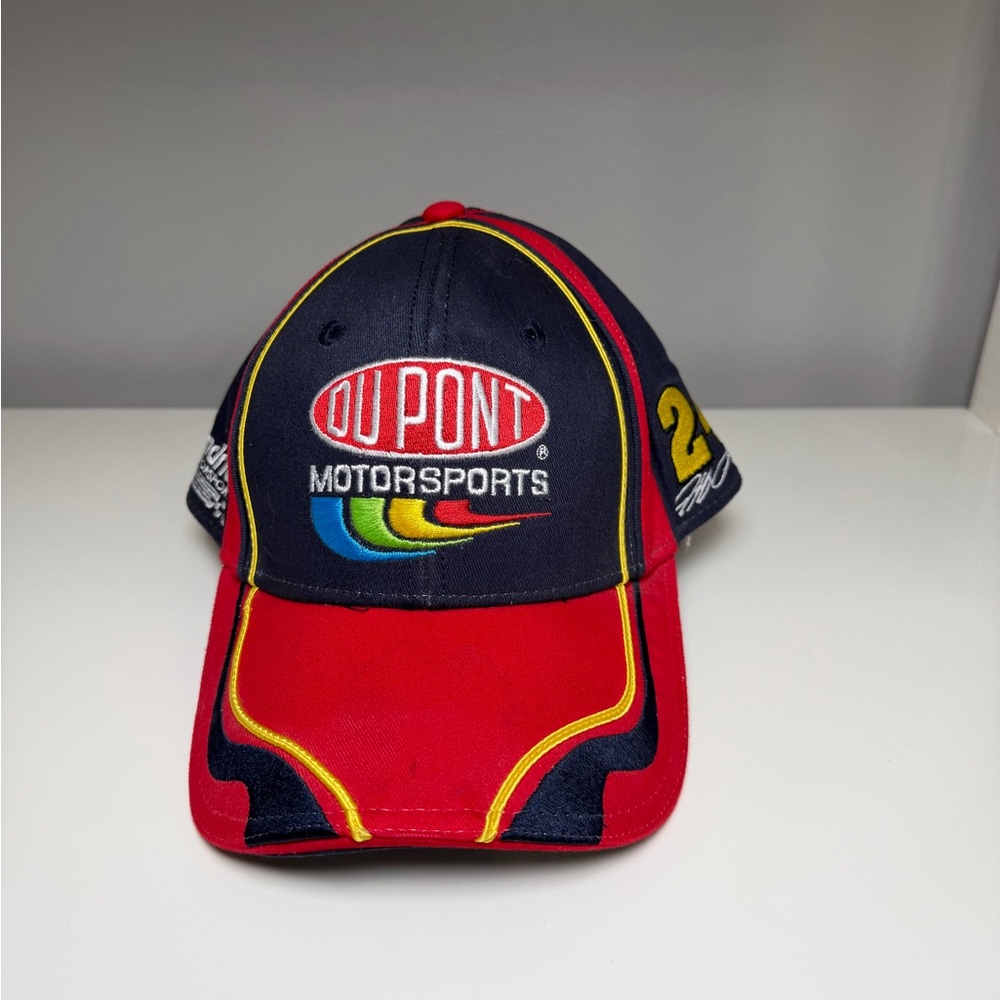 DuPont Motorsports Red and Navy Racing Cap